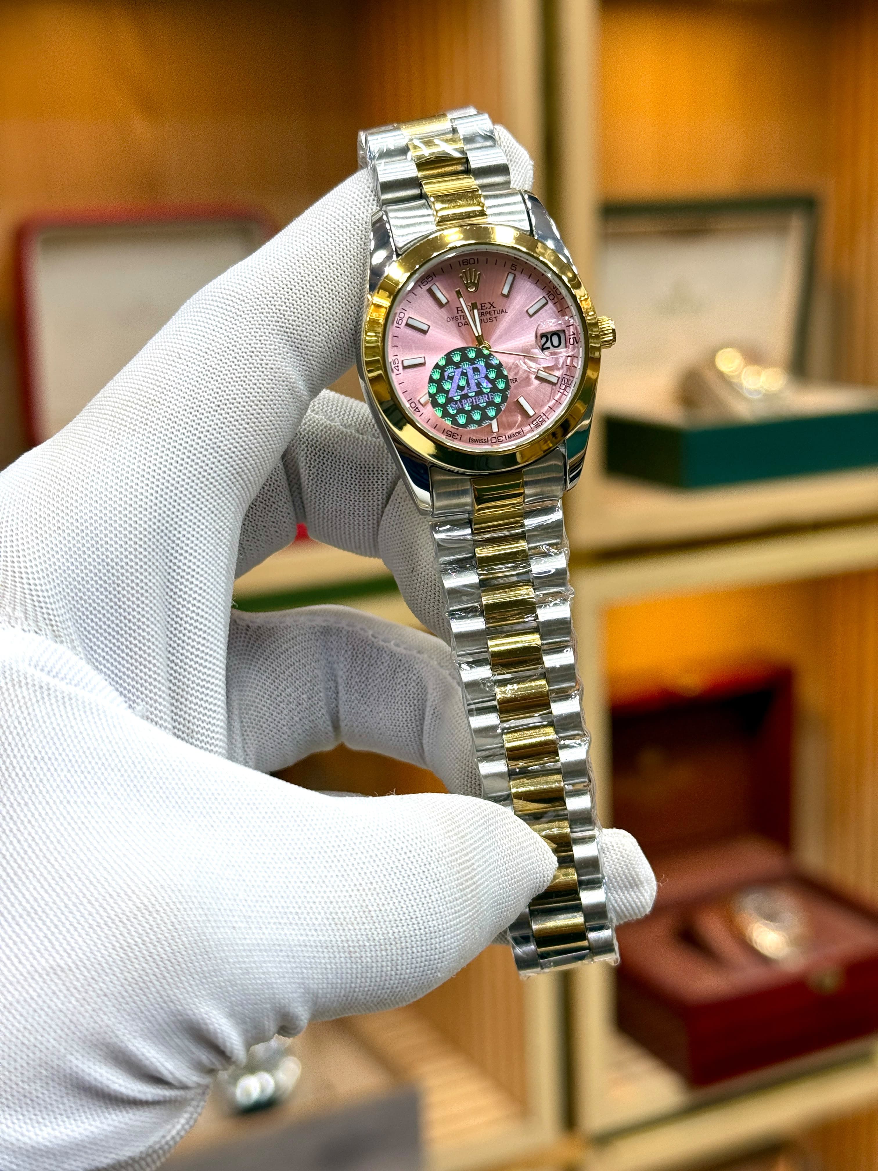 Rolex Datejust Ladies – Pink Dial - Twotune