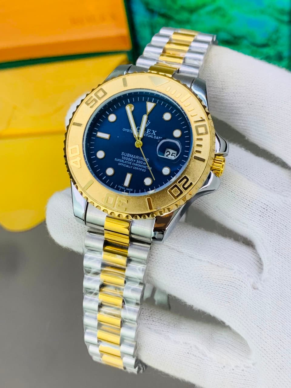 Rolex Datejust II Blue || Semi Automatic